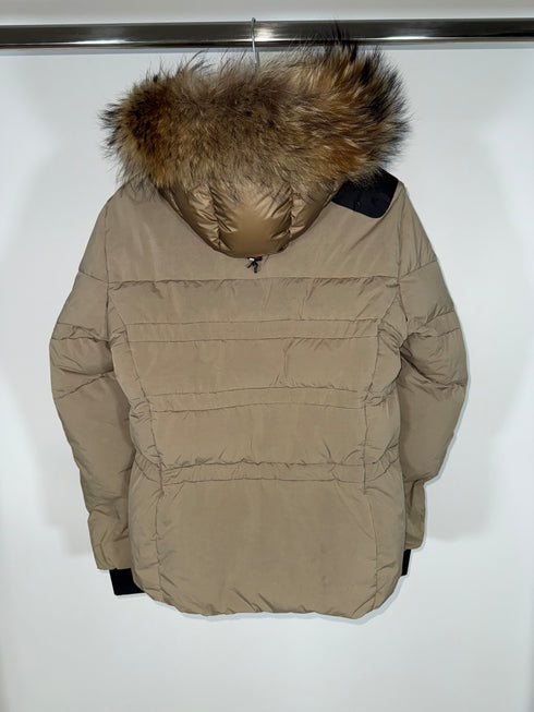 Moncler Zillertal Jacket Size 5 Beige